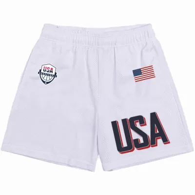 Men's 2024 USA Team White Swingman NBA Short - buybasketballnow