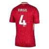 VIRGIL #4 Liverpool Home Soccer Jersey 2024/25 - buybasketballnow