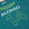 Fernando Alonso #14 Aston Martin Cognizant F1 Shirt 2024 Plus Size(3XL-5XL) - buybasketballnow