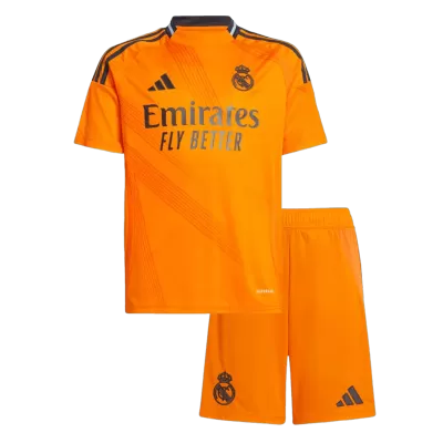 Kid's Real Madrid Away Soccer Jersey Kit(Jersey+Shorts) 2024/25 - buybasketballnow