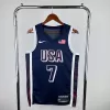 Men's 2024 USA TEAM DURANT #7 Dark Blue Swingman NBA Jersey - buybasketballnow