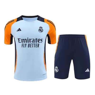 Real Madrid Pre-Match Soccer Jersey Kit(Jersey+Shorts) 2024/25 - buybasketballnow