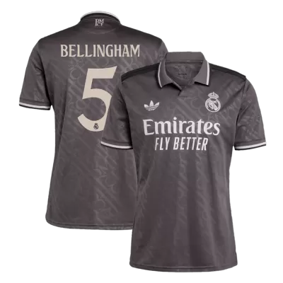 BELLINGHAM #5 Real Madrid Third Away Soccer Jersey 2024/25 - buybasketballnow