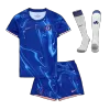 Kid's Chelsea Home Soccer Jersey Kit(Jersey+Shorts+Socks) 2024/25 - buybasketballnow