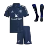 Kid's Manchester United Away Soccer Jersey Kit(Jersey+Shorts+Socks) 2024/25 - buybasketballnow