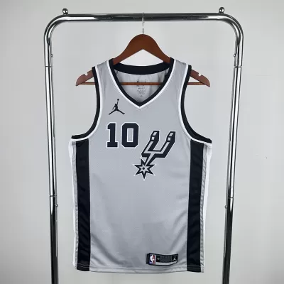 Men's SOCHAN #10 San Antonio Spurs Swingman NBA Jersey 2022/23 - buybasketballnow