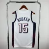 Men's 2024 USA Basketball BOOKER #15 White Swingman NBA Jersey - buybasketballnow