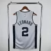 Men's LEONARD  #2 San Antonio Spurs Swingman NBA Jersey 2022/23 - buybasketballnow