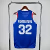 Men's 2024 Olympic Games French TEAM WEMBANYAMA #32 Blue Swingman NBA Jersey - buybasketballnow