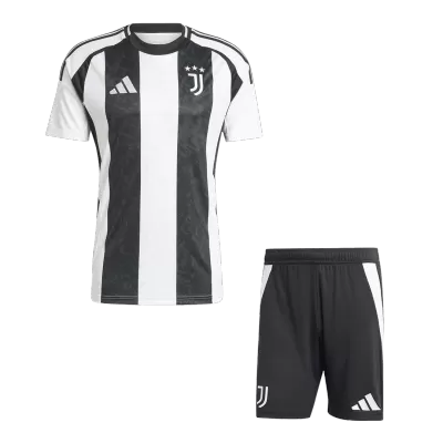 Juventus Home Soccer Jersey Kit(Jersey+Shorts) 2024/25 - buybasketballnow