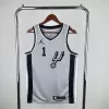 Men's WEMBANYAMA  #1 San Antonio Spurs Swingman NBA Jersey 2022/23 - buybasketballnow