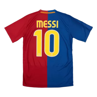 Retro MESSI #10 2008/09 Barcelona Home Soccer Jersey - UCL - buybasketballnow