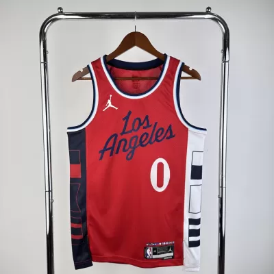 Men's WESTBROOK #0 Los Angeles Clippers NBA Jersey - Statement Edition 2024/25 - buybasketballnow