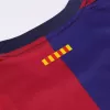 Kid's Barcelona Home Soccer Jersey Kit(Jersey+Shorts) 2024/25 Spotify Logo Without Text - buybasketballnow