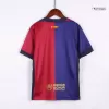 Kid's Barcelona Home Soccer Jersey Kit(Jersey+Shorts) 2024/25 Spotify Logo Without Text - buybasketballnow