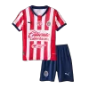 Kid's Chivas Home Soccer Jersey Kit(Jersey+Shorts) 2024/25 - buybasketballnow