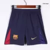 Kid's Barcelona Home Soccer Jersey Kit(Jersey+Shorts) 2024/25 Spotify Logo Without Text - buybasketballnow