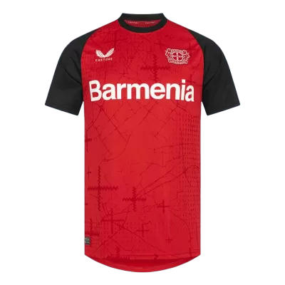 Bayer 04 Leverkusen Home Soccer Jersey 2024/25 - buybasketballnow