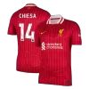 CHIESA #14 Liverpool Home Soccer Jersey 2024/25 - buybasketballnow