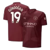 GÜNDOĞAN #19 Manchester City Third Away Soccer Jersey 2024/25 - buybasketballnow