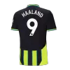 HAALAND #9 Manchester City Away Soccer Jersey 2024/25 - buybasketballnow