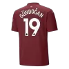 GÜNDOĞAN #19 Manchester City Third Away Soccer Jersey 2024/25 - buybasketballnow