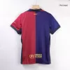 GAVI #6 Barcelona Home Soccer Jersey 2024/25 - Spotify Logo Without Text - buybasketballnow