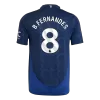 Authentic B.FERNANDES #8 Manchester United Away Soccer Jersey 2024/25 - buybasketballnow