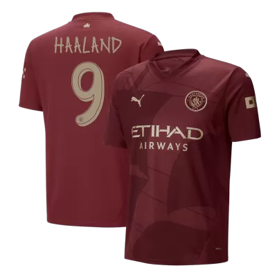 HAALAND #9 Manchester City Third Away Soccer Jersey 2024/25 - UCL - buybasketballnow