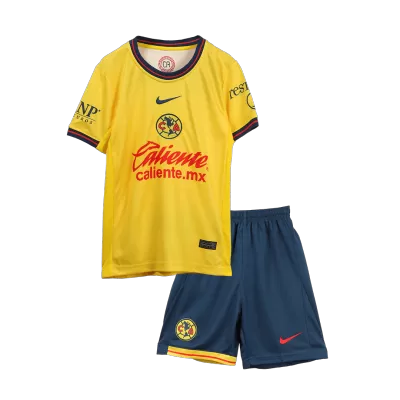 Kid's Club America Home Soccer Jersey Kit(Jersey+Shorts) 2024/25 - buybasketballnow