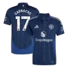 GARNACHO #17 Manchester United Away Soccer Jersey 2024/25 - buybasketballnow