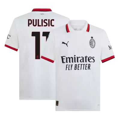 PULISIC #11 AC Milan Away Soccer Jersey 2024/25 - buybasketballnow