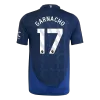 Authentic GARNACHO #17 Manchester United Away Soccer Jersey 2024/25 - buybasketballnow