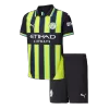 Kid's Manchester City Away Soccer Jersey Kit(Jersey+Shorts) 2024/25 - buybasketballnow