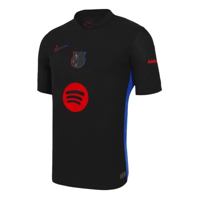 Authentic Barcelona Away Soccer Jersey 2024/25 - Spotify Logo Without Text - buybasketballnow