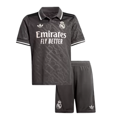 Kid's Real Madrid Third Away Soccer Jersey Kit(Jersey+Shorts) 2024/25 - buybasketballnow