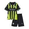 Kid's Manchester City Away Soccer Jersey Kit(Jersey+Shorts+Socks) 2024/25 - buybasketballnow