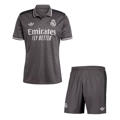 Real Madrid Third Away Soccer Jersey Kit(Jersey+Shorts) 2024/25 - buybasketballnow