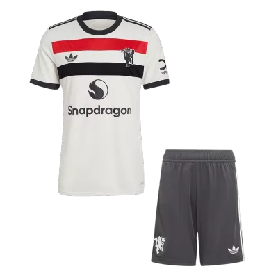 Manchester United Third Away Soccer Jersey Kit(Jersey+Shorts) 2024/25 - buybasketballnow