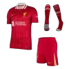 Liverpool Home Soccer Jersey Kit(Jersey+Shorts+Socks) 2024/25 - buybasketballnow