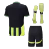 Manchester City Away Soccer Jersey Kit(Jersey+Shorts+Socks) 2024/25 - buybasketballnow