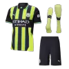 Manchester City Away Soccer Jersey Kit(Jersey+Shorts+Socks) 2024/25 - buybasketballnow