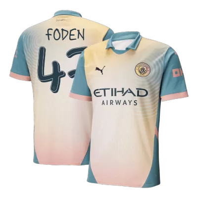 FODEN #47 Manchester City Fourth Away Soccer Jersey 2024/25 - buybasketballnow