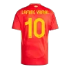 LAMINE YAMAL #10 Spain Home Soccer Jersey Euro 2024 - buybasketballnow