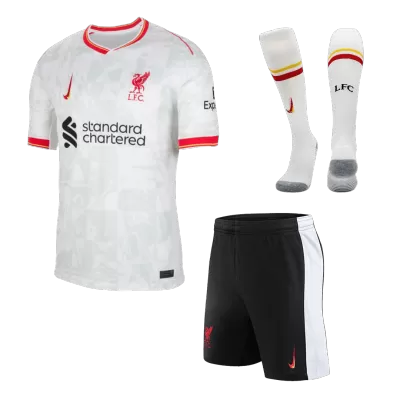 Liverpool Third Away Soccer Jersey Kit(Jersey+Shorts+Socks) 2024/25 - buybasketballnow