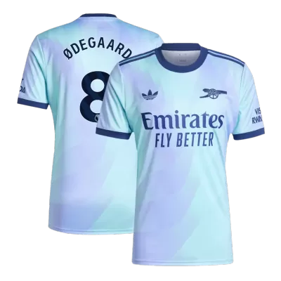 ØDEGAARD #8 Arsenal Third Away Soccer Jersey 2024/25 - buybasketballnow