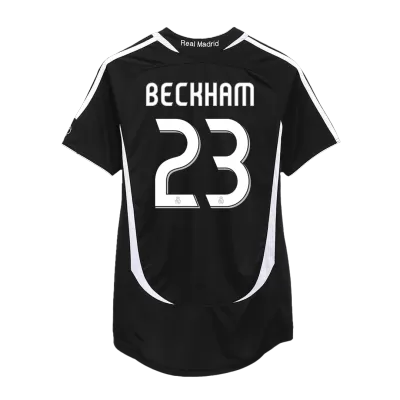 Retro BECKHAM #23 2006/07 Real Madrid Away Soccer Jersey - buybasketballnow