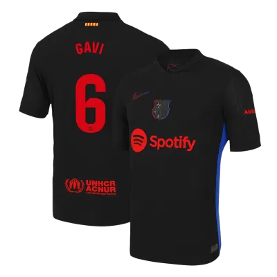 Authentic GAVI #6 Barcelona Away Soccer Jersey 2024/25 - buybasketballnow