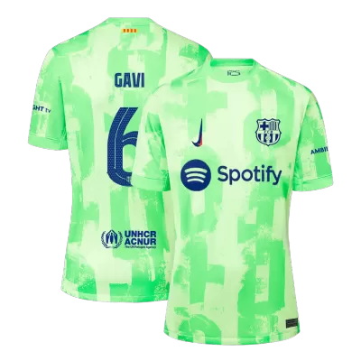 GAVI #6 Barcelona Third Away Soccer Jersey 2024/25 - UCL - buybasketballnow