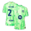 F.DE JONG #21 Barcelona Third Away Soccer Jersey 2024/25 - UCL（Spotify Logo Without Text） - buybasketballnow